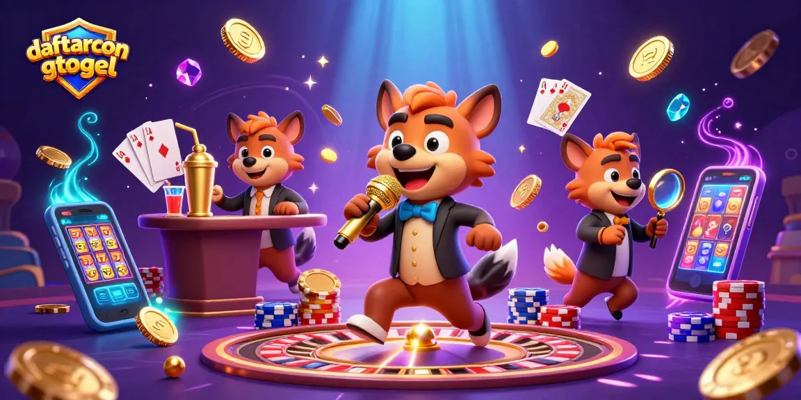Experience daftarcongtogel with vibrant hyenas at a comedy casino, showcasing gaming excitement and rewards.
