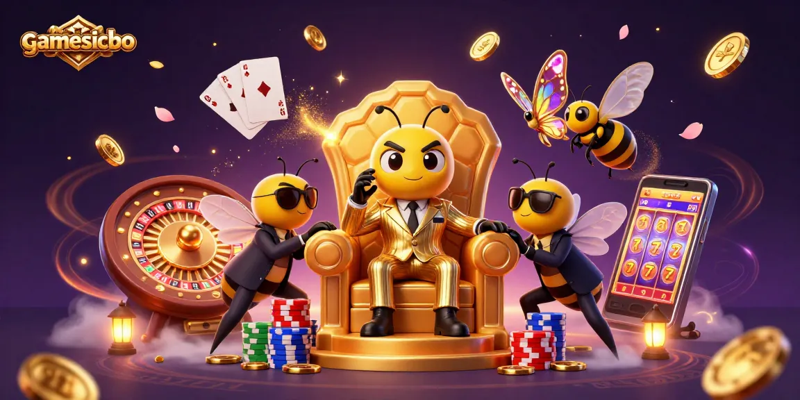 Join the thrilling world of gamesicbo with engaging game elements and action in a vibrant casino scene.