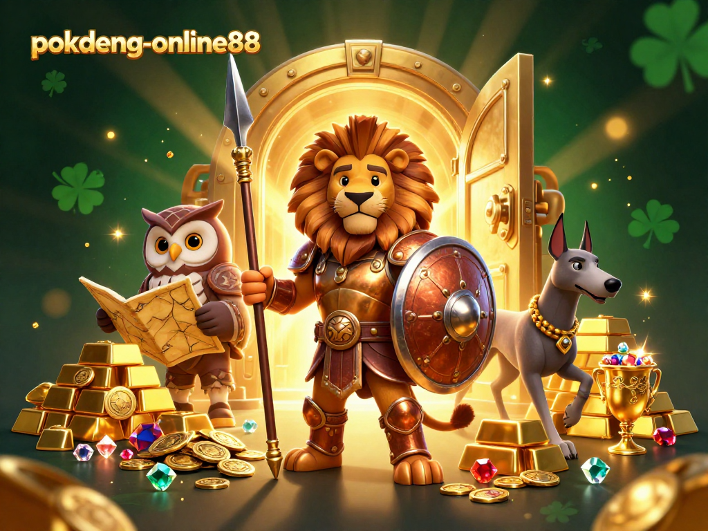Engage in thrilling gameplay with pokdeng-online88 amidst a bounty of treasures and rich visuals.