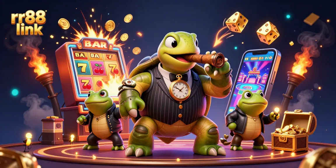 Experience thrilling gameplay with rr88 link, featuring animated casino characters and vibrant elements.