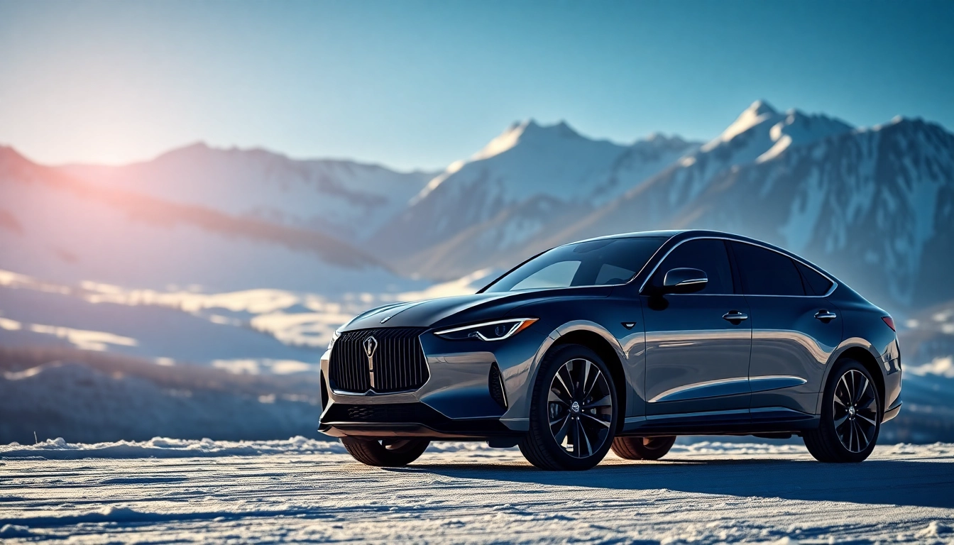 Experience seamless vancouver to whistler car service with luxurious vehicles against picturesque mountain scenery.