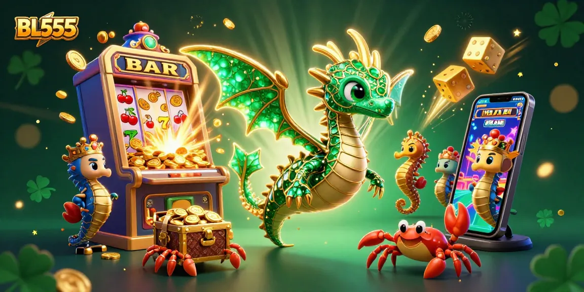 Win big at BL555 casino with vibrant 3D slot machines and dynamic gaming elements.