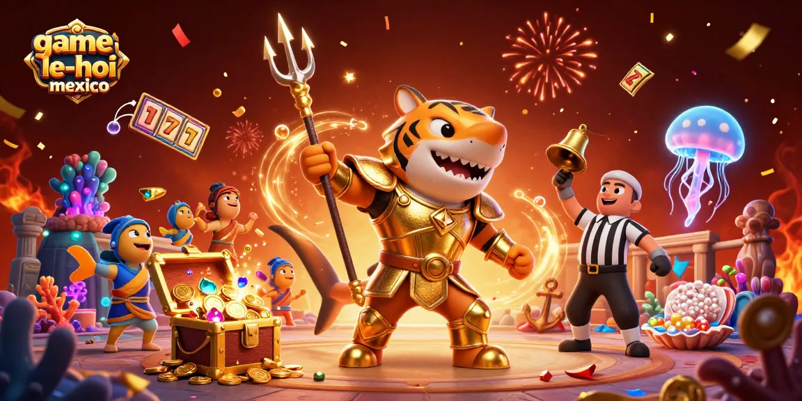 Spin to win in game-le-hoi-mexico featuring a vibrant underwater casino scene filled with treasures.