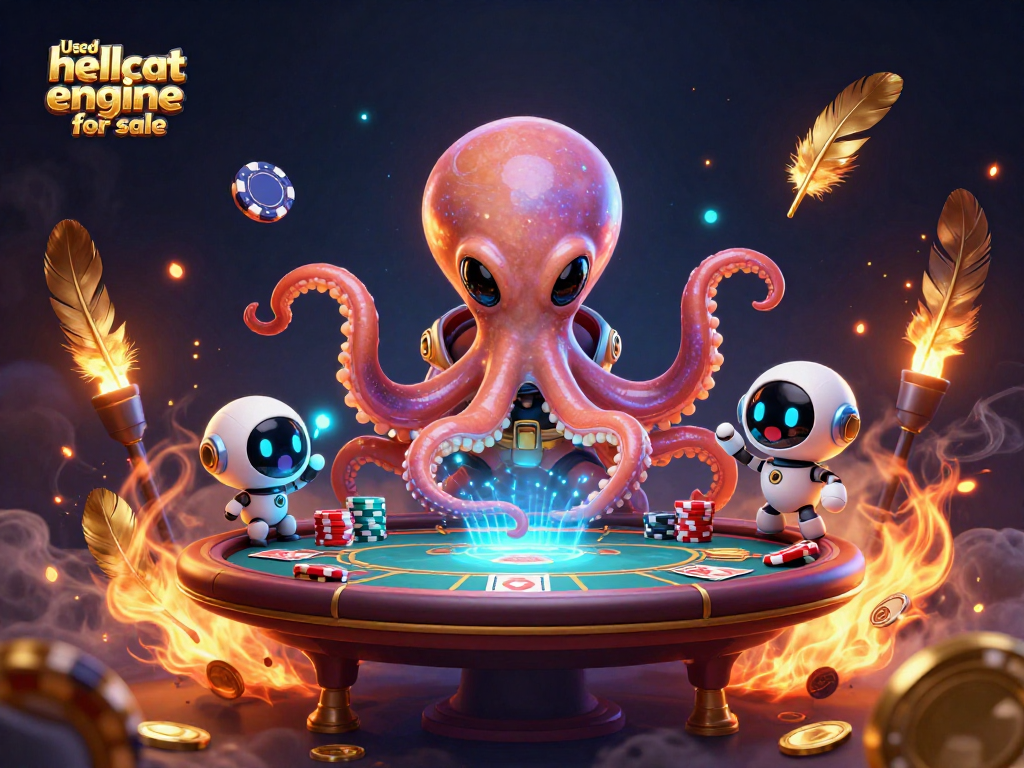 Engage with the excitement of gambling and explore the Used hellcat engine for sale through an exhilarating poker scene.