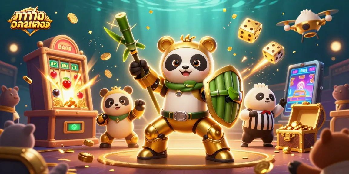 แสดงบาคาร่าอัตราจ่ายเสมอในภาพ illustration 3D ที่เต็มไปด้วยรายละเอียดและบรรยากาศคาสิโน