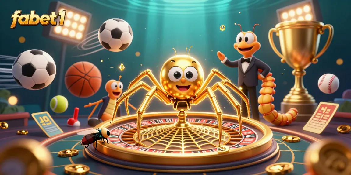 Engage with fabet1 as exciting bets unfold on a vibrant 3D casino scene featuring dynamic characters.