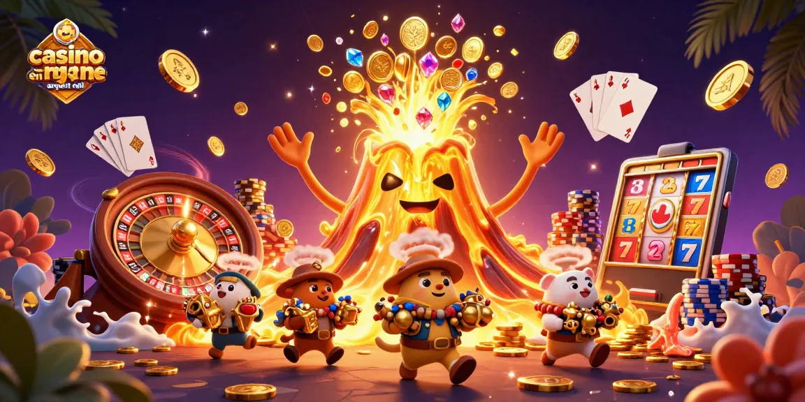Découvrez les jeux passionnants du casino en ligne argent réel avec un volcan doré et des trésors étincelants.