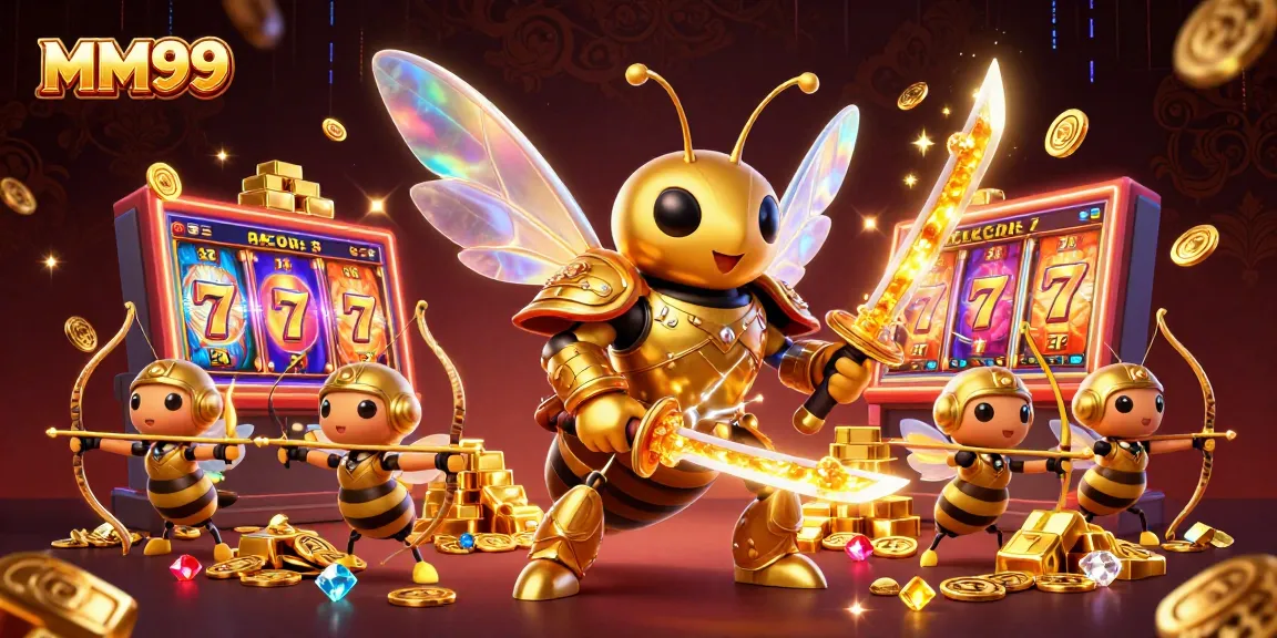 Experience thrilling moments at MM99 with a lively 3D casino adventure and golden treasures.