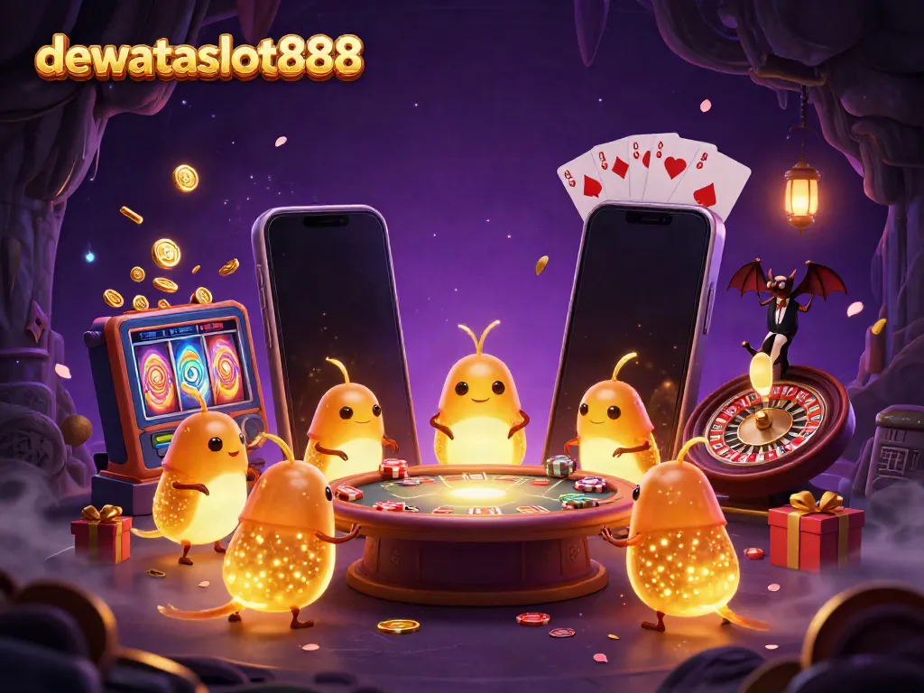 dewataslot888 di kasino gua yang diterangi, sesuai dengan elemen dan permainan slot yang menarik