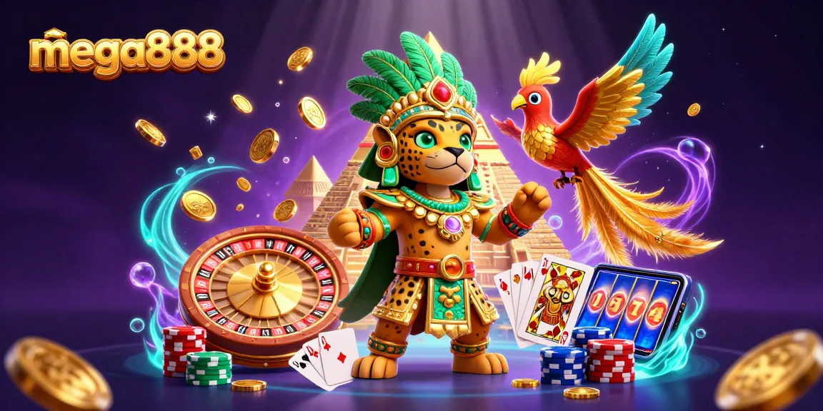 Engage with the thrilling mega888 slot experience featuring captivating characters and dynamic gaming elements.