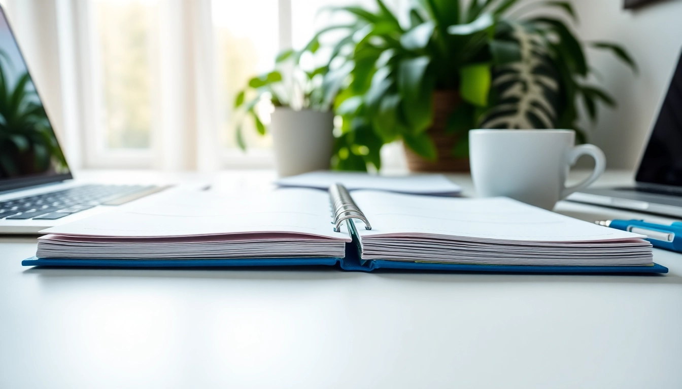 Effortless Daily Organization illustrated through a beautifully arranged planner and workspace setup.