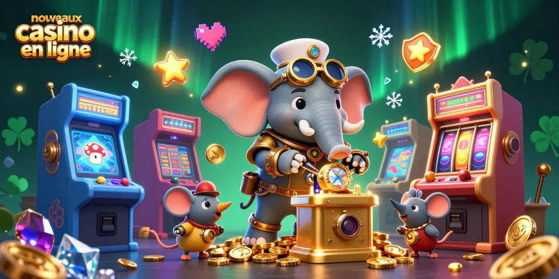 Nouveaux casinos en ligne : opération de machines à sous avec des personnages colorés et un décor enchanteur