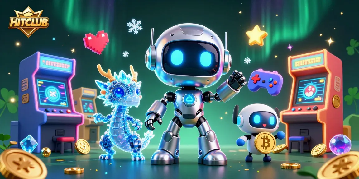 Experience HITCLUB's thrilling online games with vibrant 3D characters and casino elements!