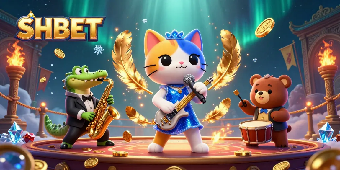 SH BET engages players with a vibrant casino scene featuring dynamic characters and exciting elements.
