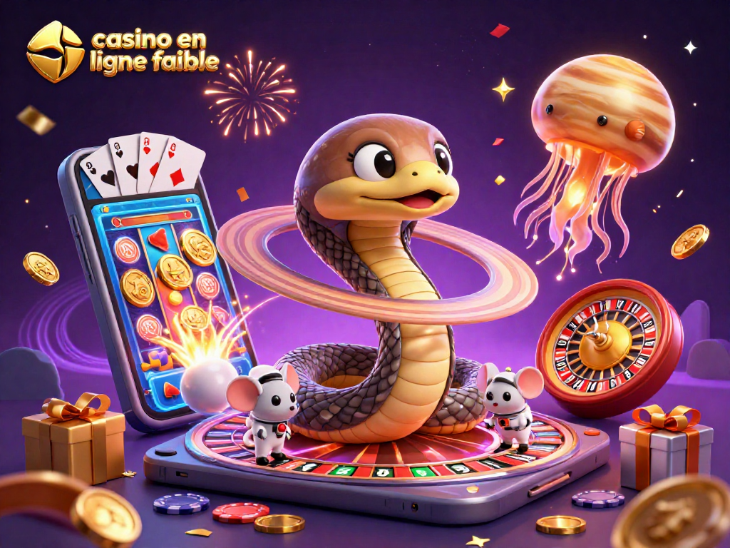 Pariez sur des jeux de casino en ligne fiables avec des astronautes sur les anneaux de Saturne.