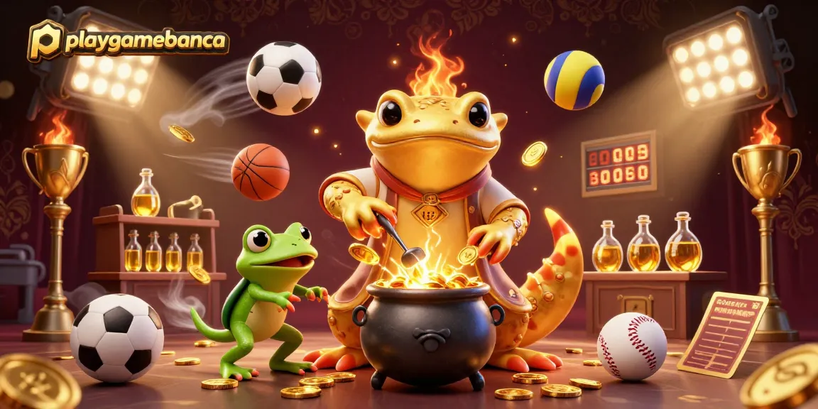 Experience thrilling action in playgamebanca with captivating sports betting elements in a dynamic scene.