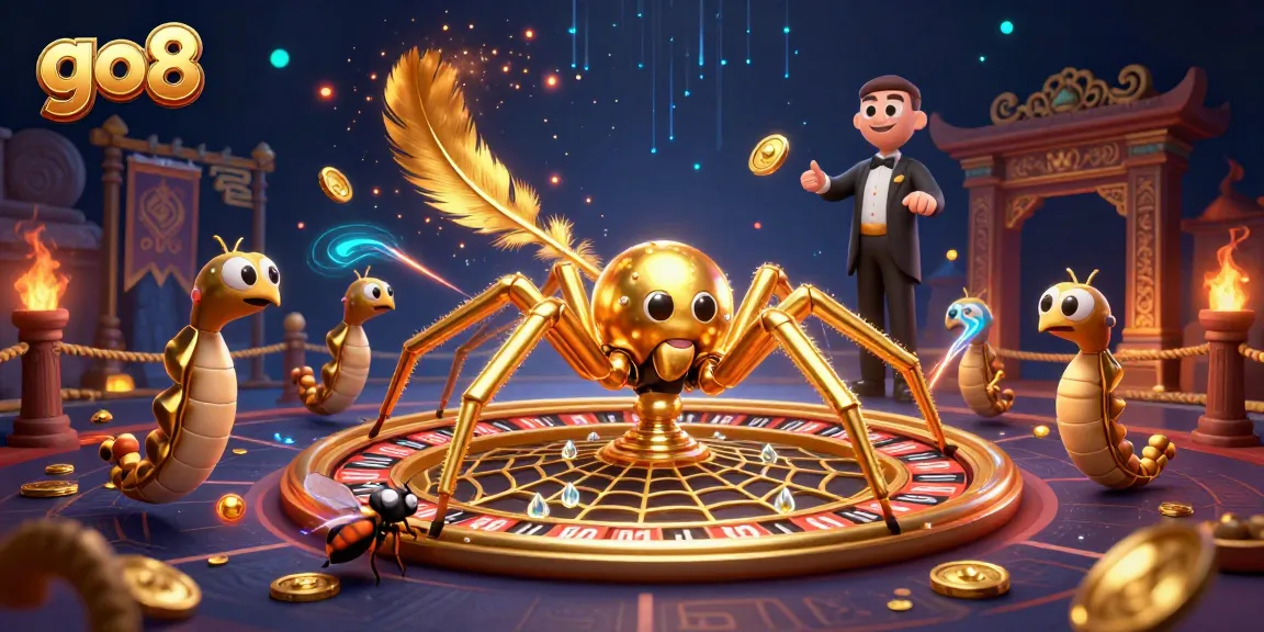 Experience thrilling bets with go8 featured in an engaging and electrifying casino scene.