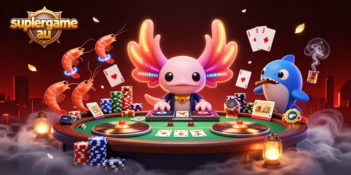 Engage in thrilling gameplay at supergame au with vibrant casino elements and colorful characters.