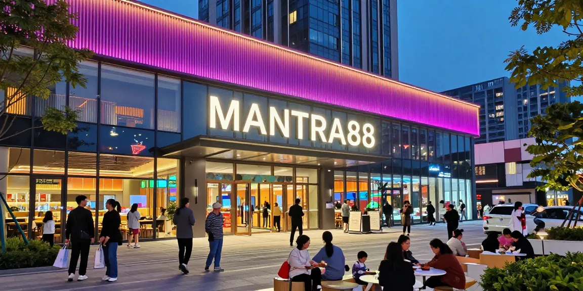 MANTRA88 entertainment complex attracting visitors with vibrant surroundings and family-friendly activities