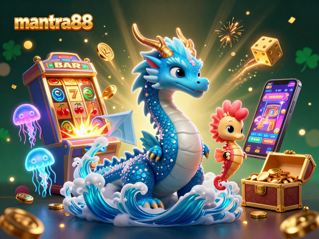 Win exciting reels and glowing jackpots at mantra88 casino featuring dragons, knights, and treasure.