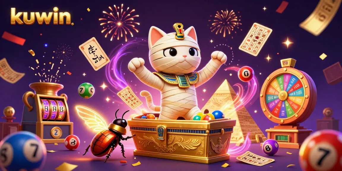 Kuwin offers exciting casino adventures with golden mummy, glowing scarab, and dynamic games.