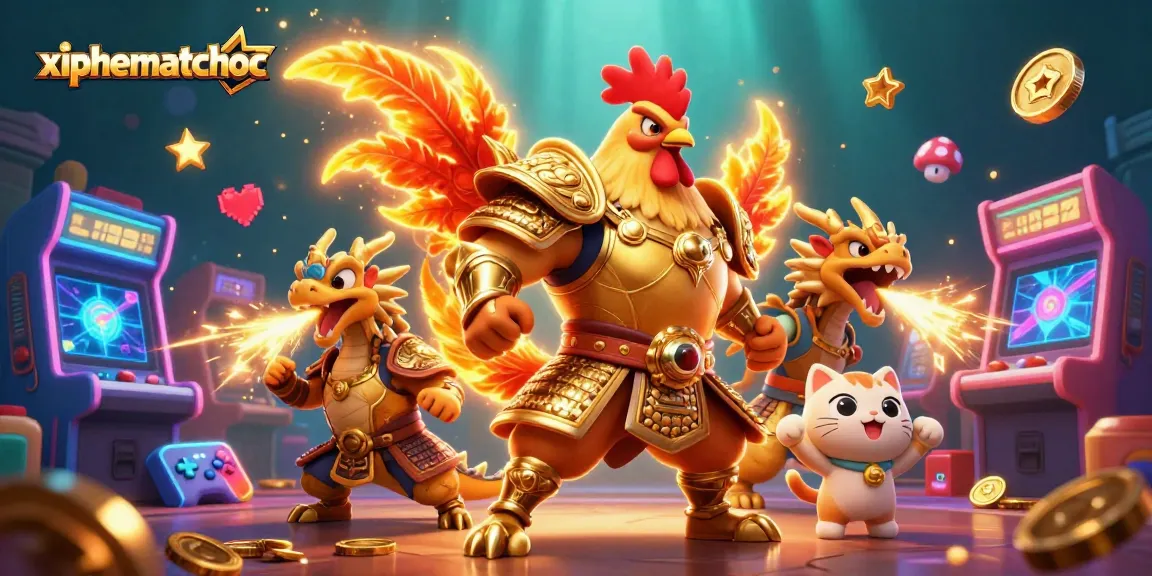 Experience thrilling action in xiphematchuoc with fighting warriors and dynamic casino elements.